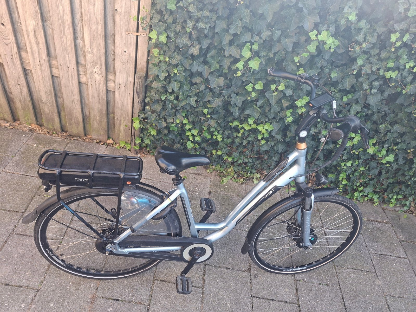 Amslod elektrische fiets - Zo goed als nieuw, Overige merken, Ophalen of Verzenden, Zo goed als nieuw, 51 tot 55 cm