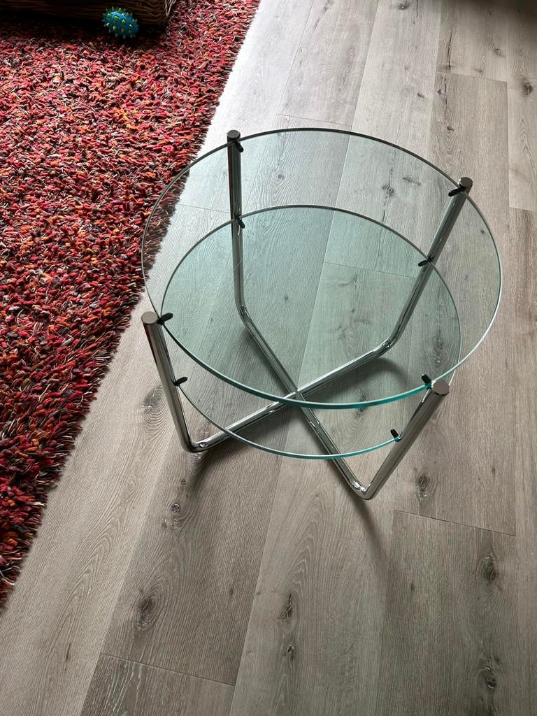 Gispen Dutch Originals bijzettafel 425, Minder dan 55 cm, Design, Rond, Ophalen