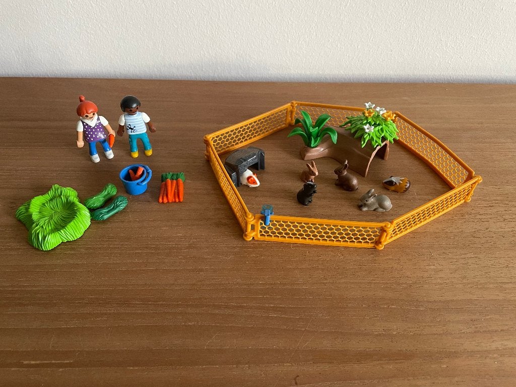 Playmobil Kinderen met kleine dieren Country 70137 (set 7), Ophalen of Verzenden, Zo goed als nieuw