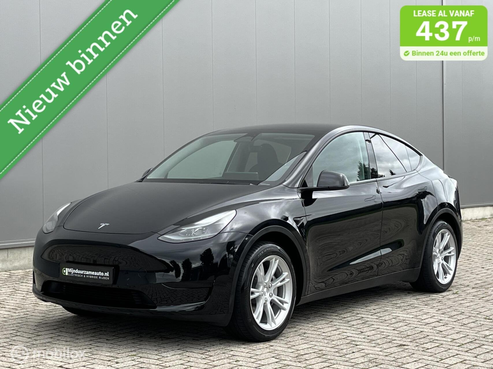 Tesla Model Y Standard Range LFP, Trekhaak , 1 eig, 94 % SOH, Auto's, Automaat, Achterwielaandrijving, Gebruikt, Zwart