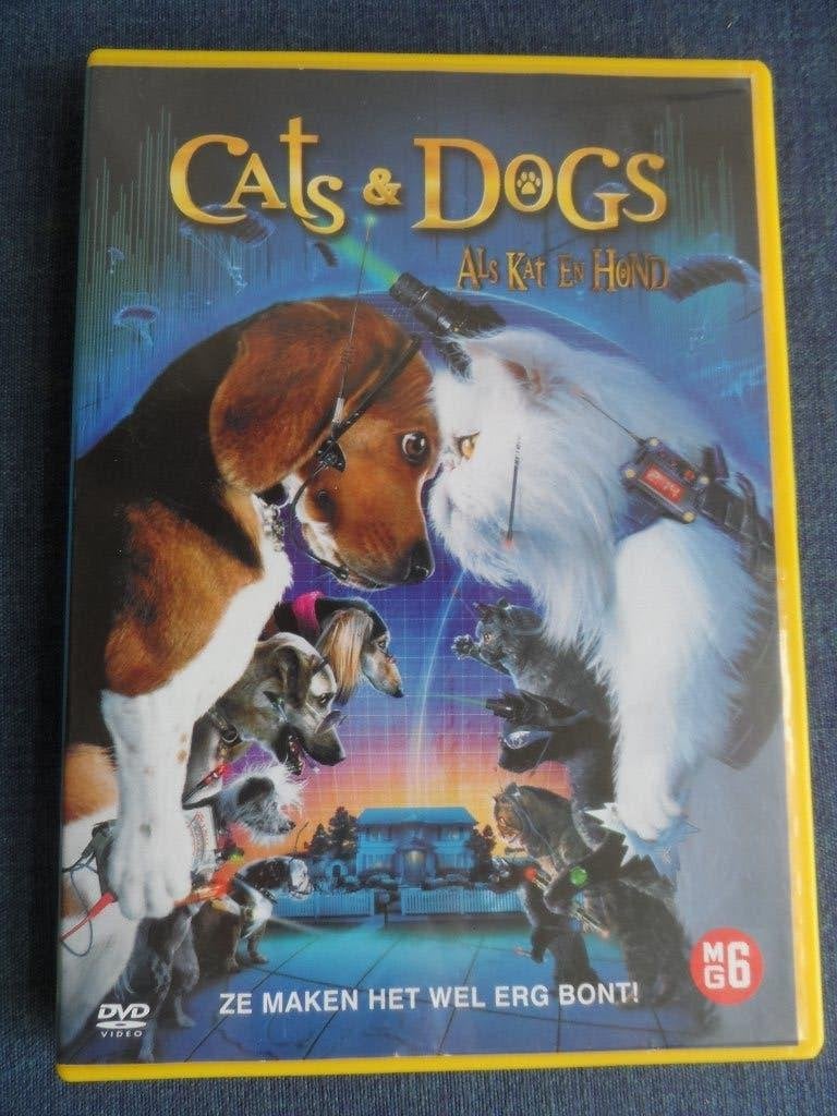 DVD Cats & Dogs, Vanaf 6 jaar, Ophalen of Verzenden, Zo goed als nieuw