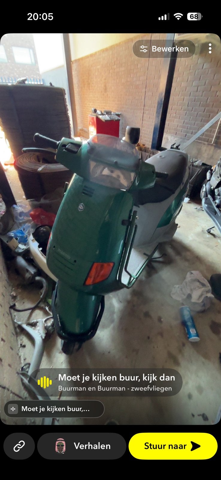 Skipper 125cc duitse papieren, Ophalen of Verzenden, Zo goed als nieuw, Benzine, Overige modellen