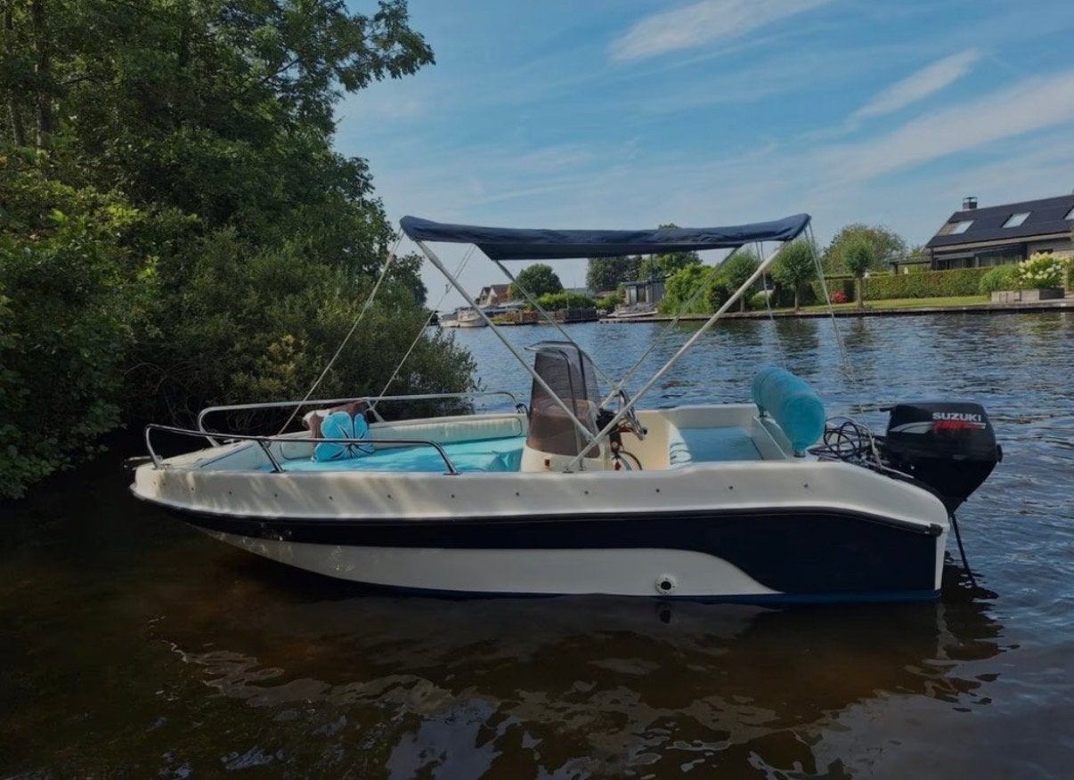 Beluga 430 console boot - Zeer goede staat, compleet, Ophalen, Zo goed als nieuw, Elektrische start, 10 tot 30 pk