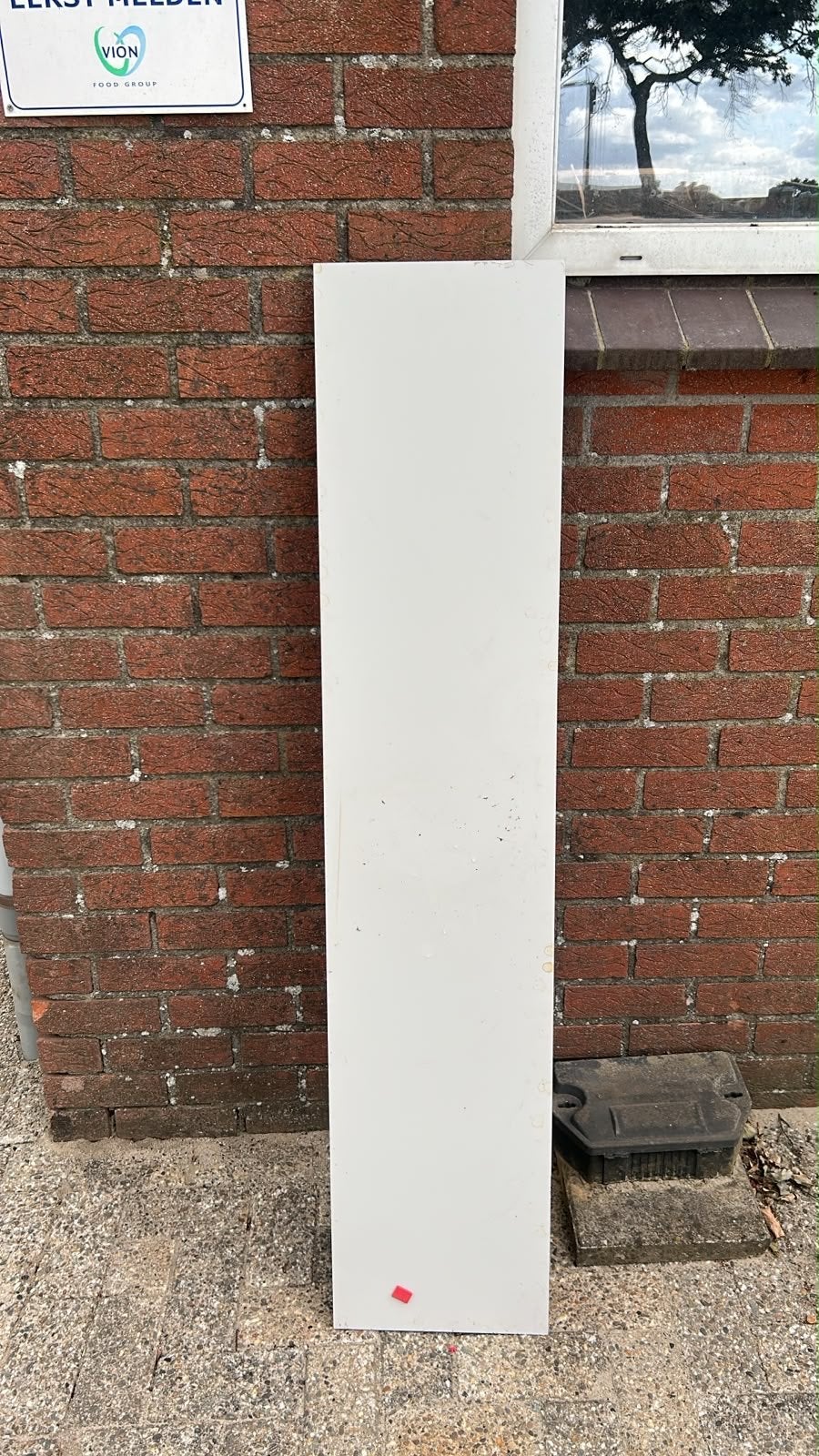 5 Trespa platen 148,5x32 cm, Doe-het-zelf en Verbouw, Platen en Panelen, Ophalen, Gebruikt, HPL, Minder dan 20 mm