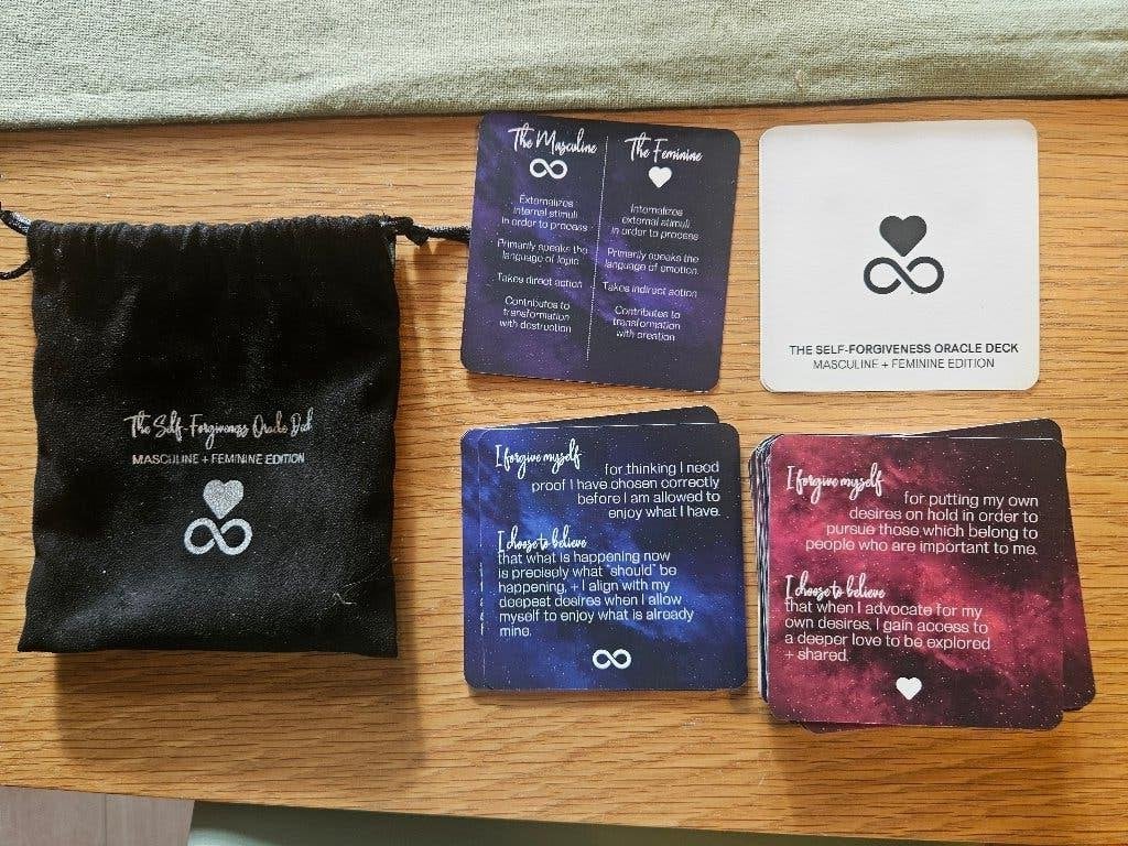 The Self-forgiveness Oracle deck, Ophalen of Verzenden, Zo goed als nieuw, Tarot of Kaarten leggen, Overige typen