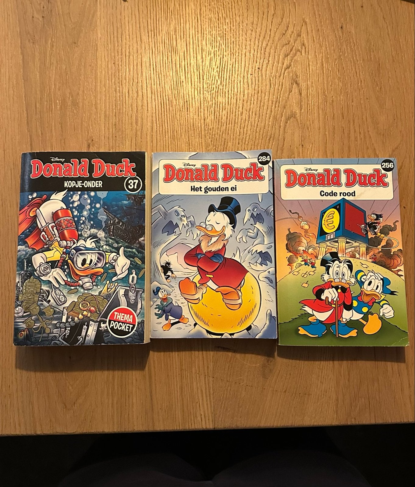 Donald Duck stripboeken - 3 stuks, Meerdere stripboeken, Ophalen of Verzenden, Gelezen