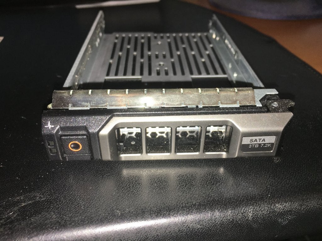 Dell F238F / X968D SAS / SATA Hard Drive Tray/Caddy | 8-6, Ophalen of Verzenden, Zo goed als nieuw, Hot swappable onderdelen