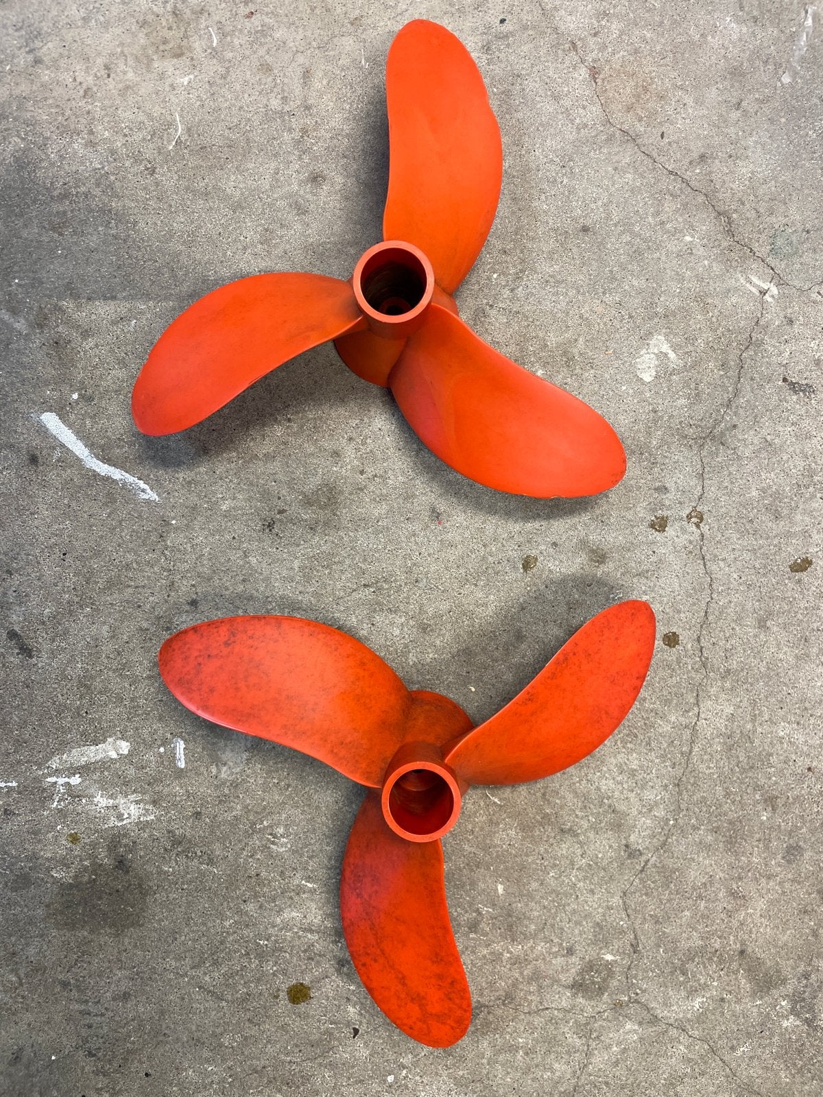 2 propellors voor Torqeedo Cruise 2.0 type met dunnere as., Ophalen, Gebruikt, Motor en Techniek, Motorboot