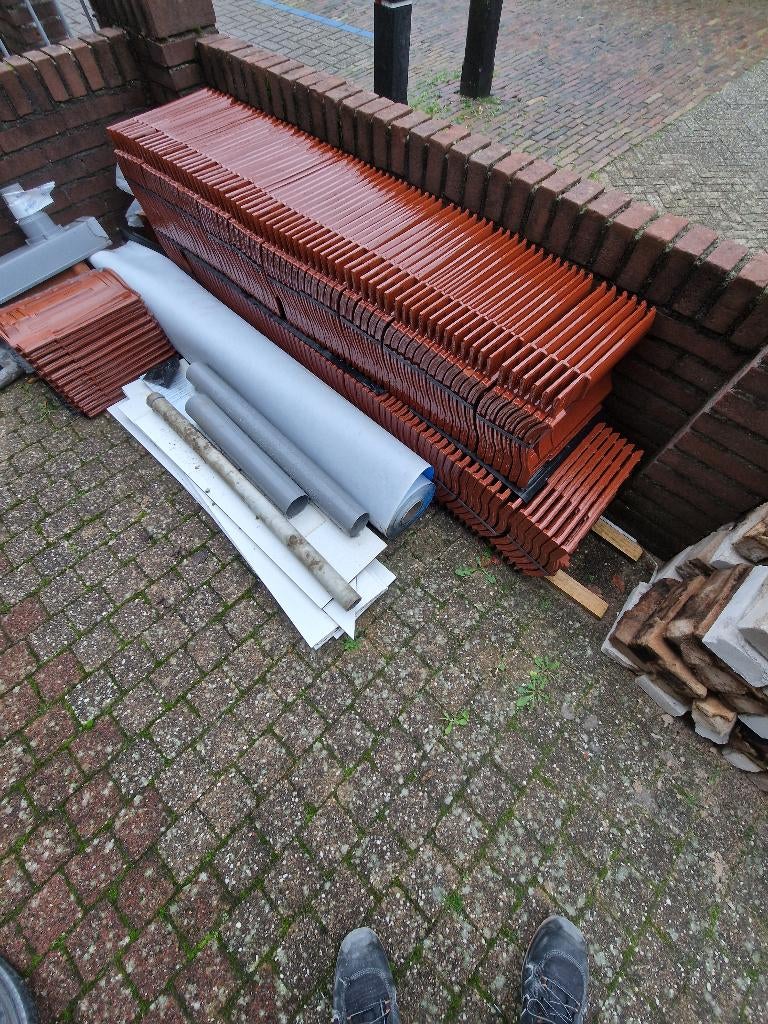 Dakpannen., Steen of Klei, Nieuw, Ophalen of Verzenden, 15 m² of meer