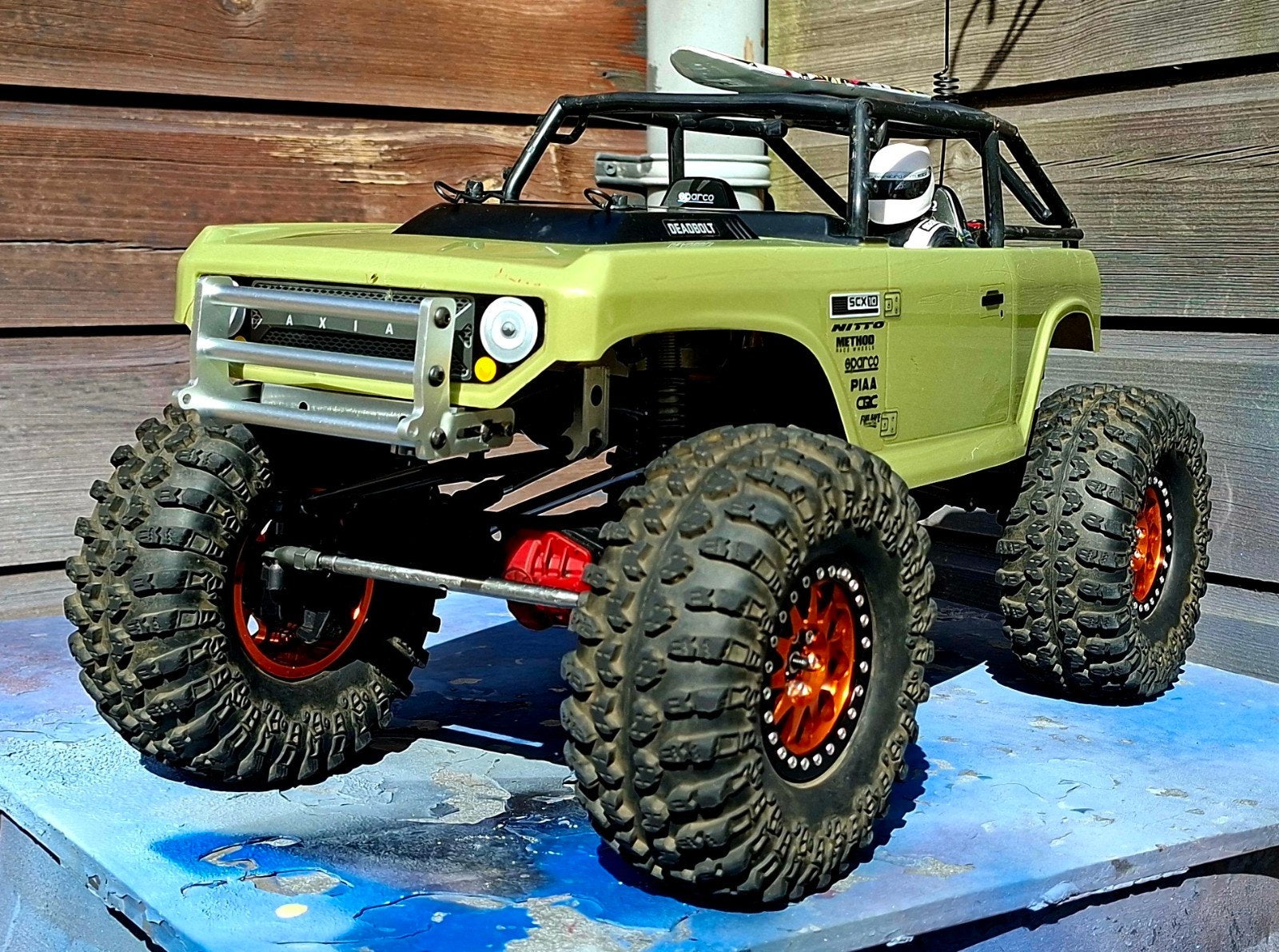Axial scx 10 .2 Deadbolt Te koop of te Ruil, Elektro, Auto offroad, Ophalen of Verzenden, Zo goed als nieuw