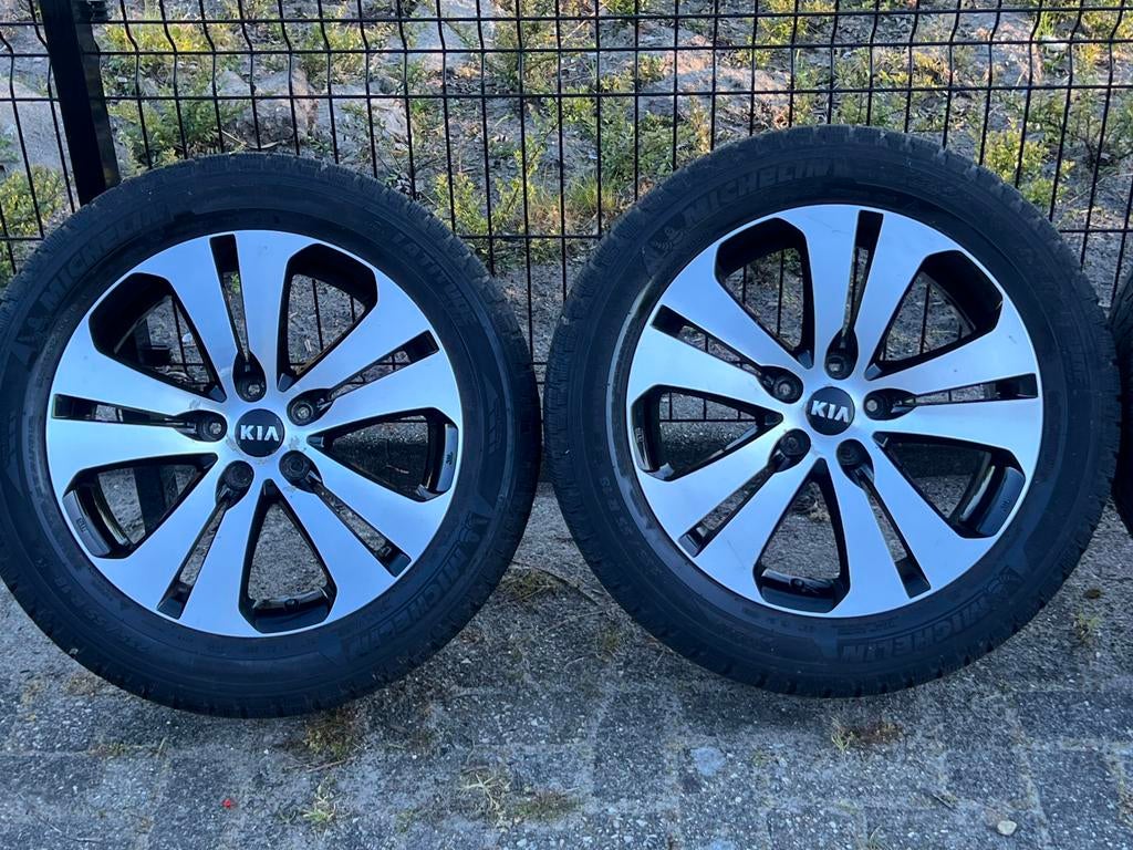 4x KIA Velgen 18, Ophalen of Verzenden, 18 inch, Zomerbanden, Velg(en)