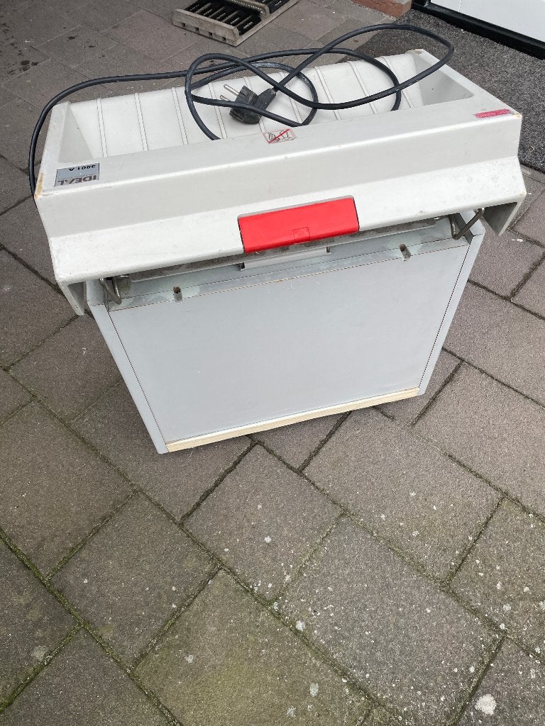 Gebruikte IDEAL papiervernietiger 3801 A, versnipperaar, Ophalen, Gebruikt