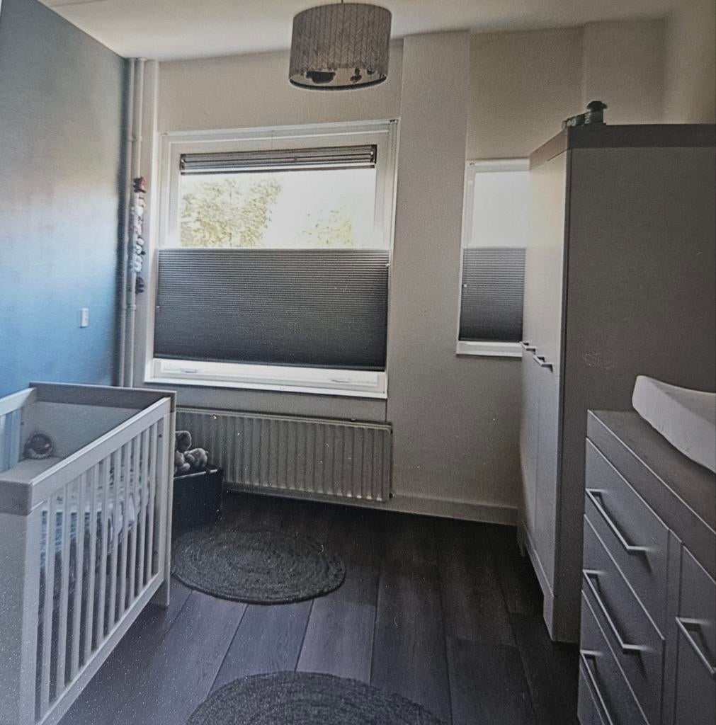 Complete babykamer: ledikant, commode, kledingkast, wandrek, Ophalen, Gebruikt, Jongetje of Meisje