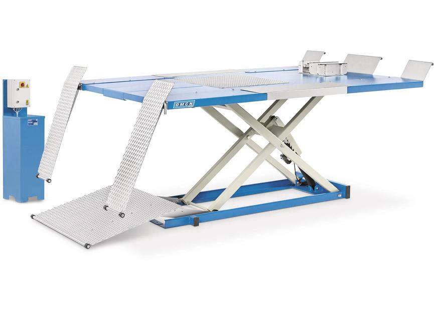Elektro-hydraulische motohefbrug 600kg 2200x1500mm OMCN