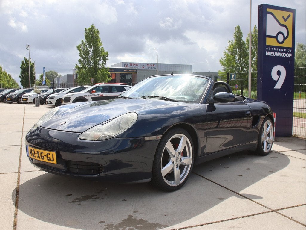 Porsche Boxster 2.5 Tiptronic Vol OPTIES, Nieuwe velgen set-, Auto's, Oldtimers, Automaat, Achterwielaandrijving, Cabriolet, Blauw