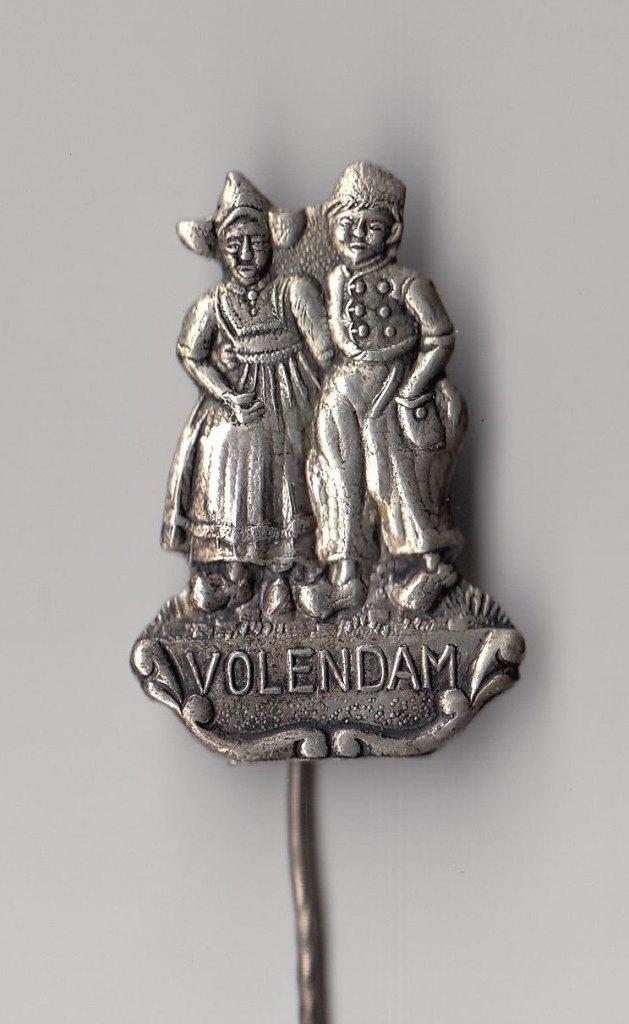 Volendam Klederdracht speldje, Verzamelen, Speldjes, Pins en Buttons, Gebruikt, Niet vindbaar, Niet vindbaar, Speldje of Pin