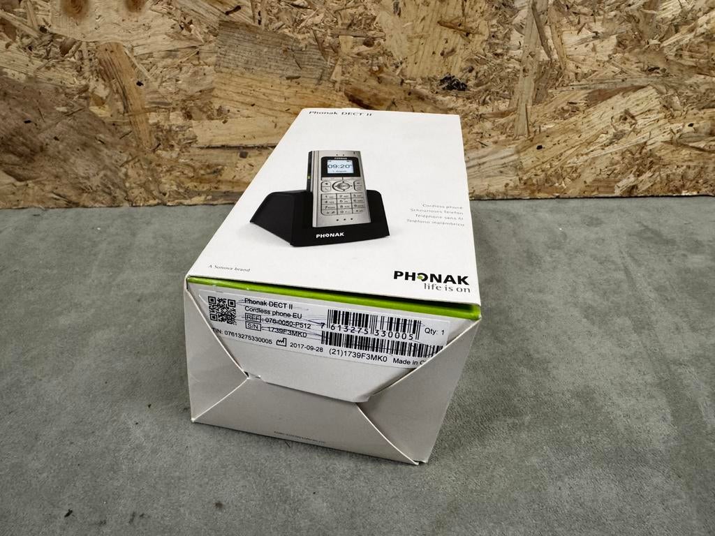 Phonak DECT II Draadloze Tel voor Phonak Hoortoestel -RK4, 1 handset, Ophalen of Verzenden, Zo goed als nieuw, X