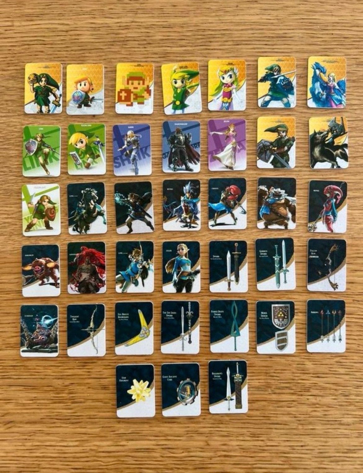 Zeldzame Zelda Amiibo NFC Kaarten Collectie, Ophalen of Verzenden, Zo goed als nieuw