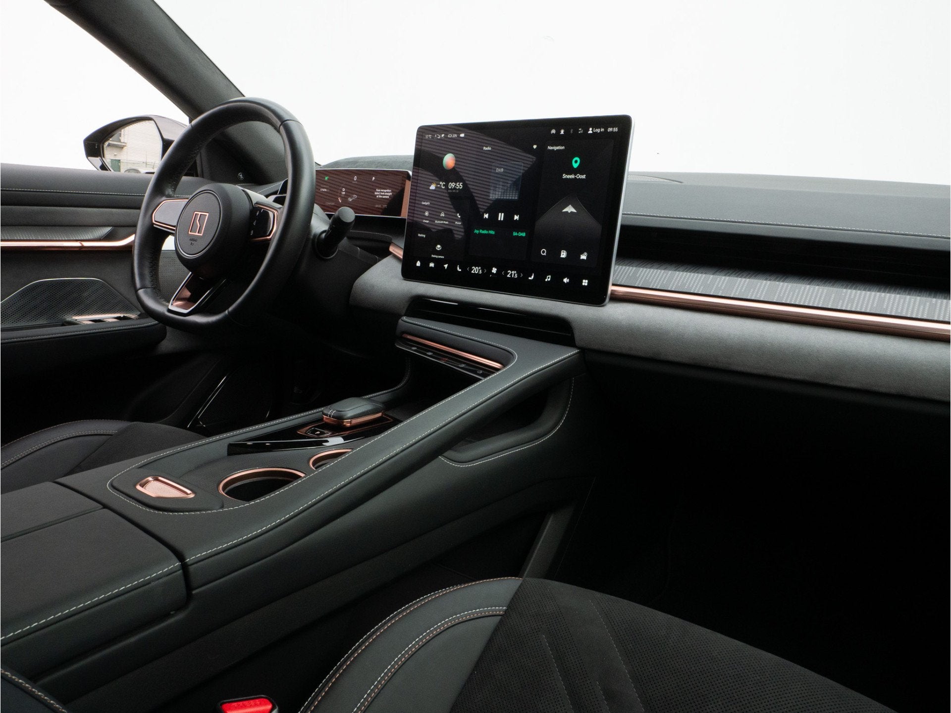 ZEEKR 001 AWD Privilege 100 kWh SOH 90% Trekhaak/ Luchtverin, Auto's, Gebruikt, 24 min, Alcantara, Origineel Nederlands