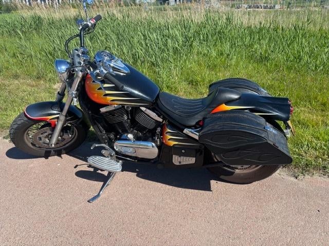 Kawasaki VN800 Vulcan, Motoren, Motoren | Kawasaki, Particulier, Chopper, meer dan 35 kW, 2 cilinders, Minimaal motorrijbewijs A2