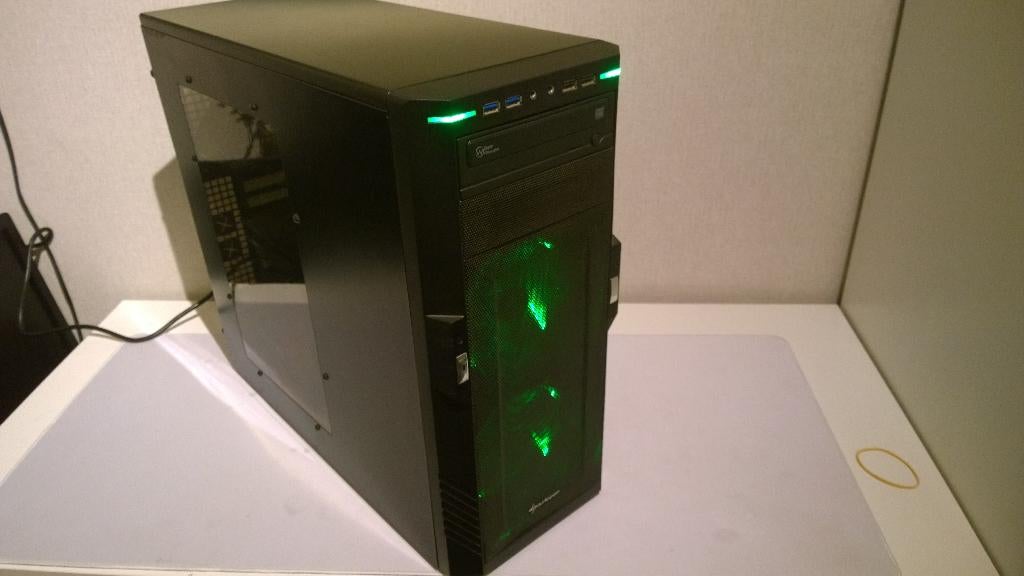 Krachtige Retro dualboot Win XP/7 game pc, Quad Core, GTX760, Computers en Software, Vintage Computers, Ophalen