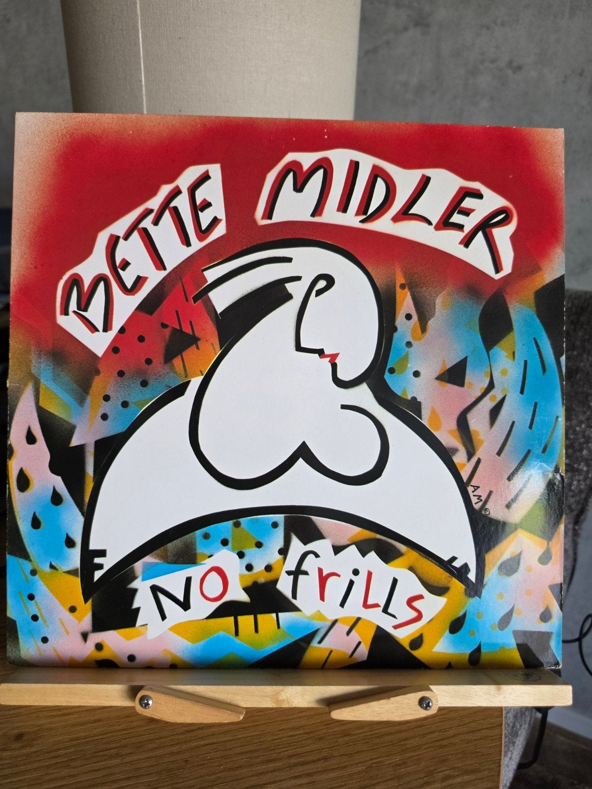 Lp: bette midler - no frills, Cd's en Dvd's, Vinyl | Pop, Ophalen of Verzenden, Gebruikt, LP