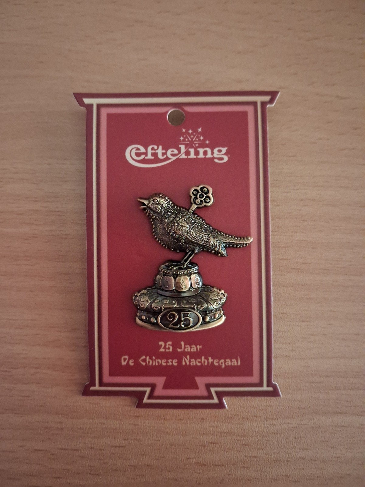 Efteling Pin 25 Jaar De Chinese Nachtegaal, Ophalen of Verzenden, Nieuw