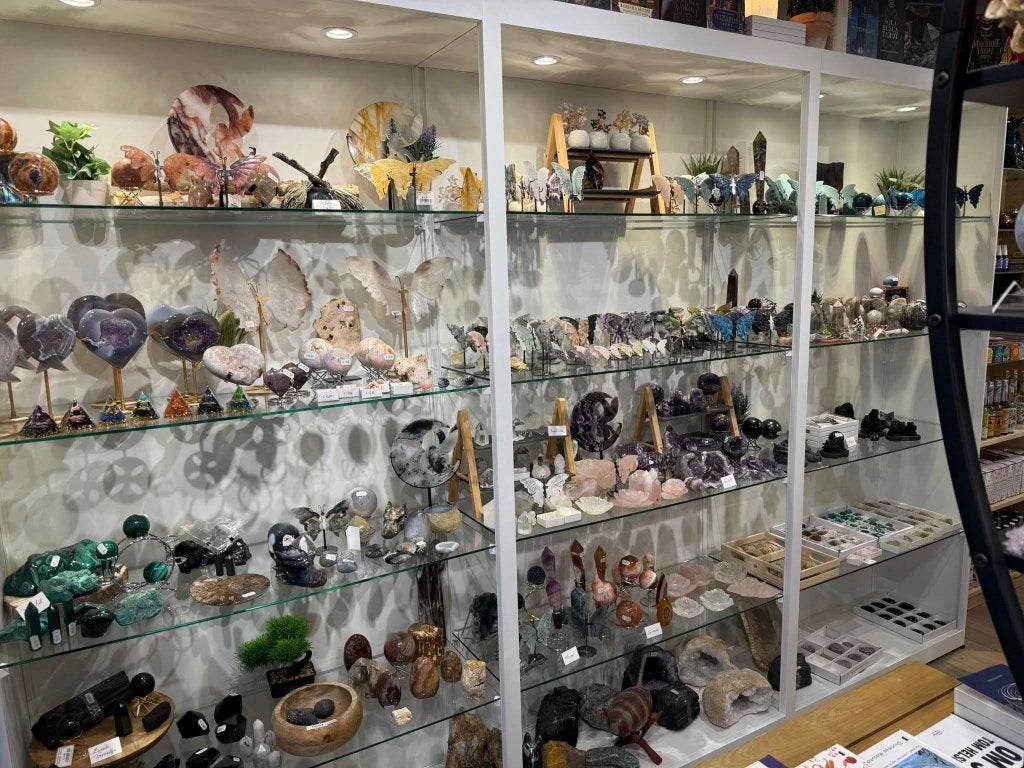 Open winkel/verzamelaarsvitrine, Ophalen