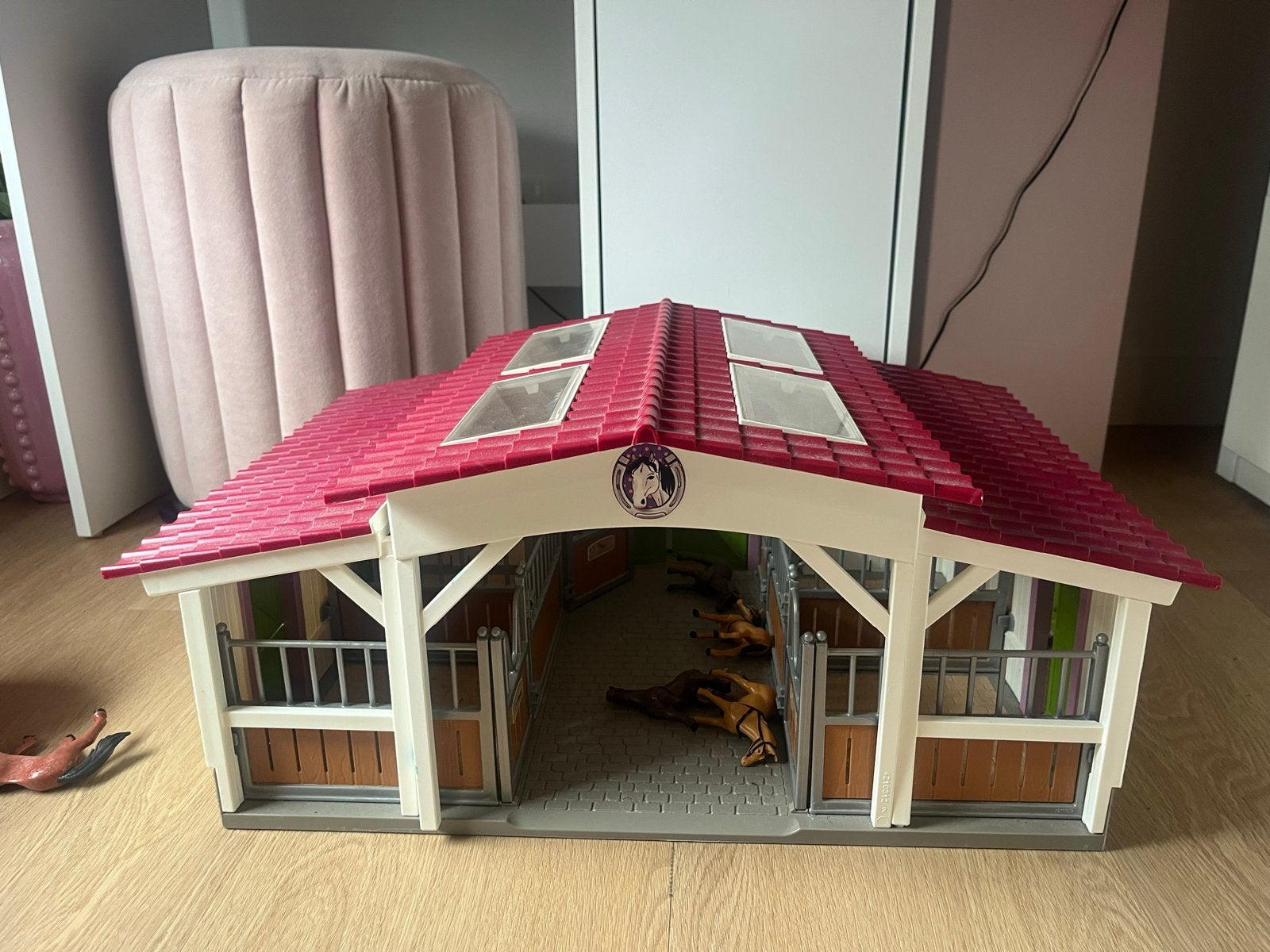 Schleich manege - Zo goed als nieuw, Ophalen, Zo goed als nieuw, Jongen of Meisje