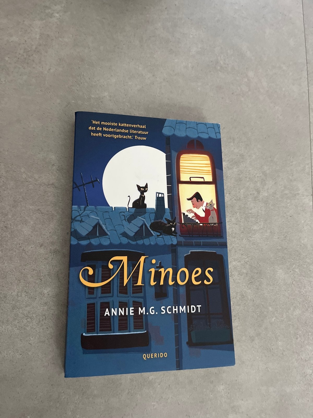 Minoes - Annie M.G. Schmidt (Querido), Ophalen of Verzenden, Zo goed als nieuw, Fictie algemeen