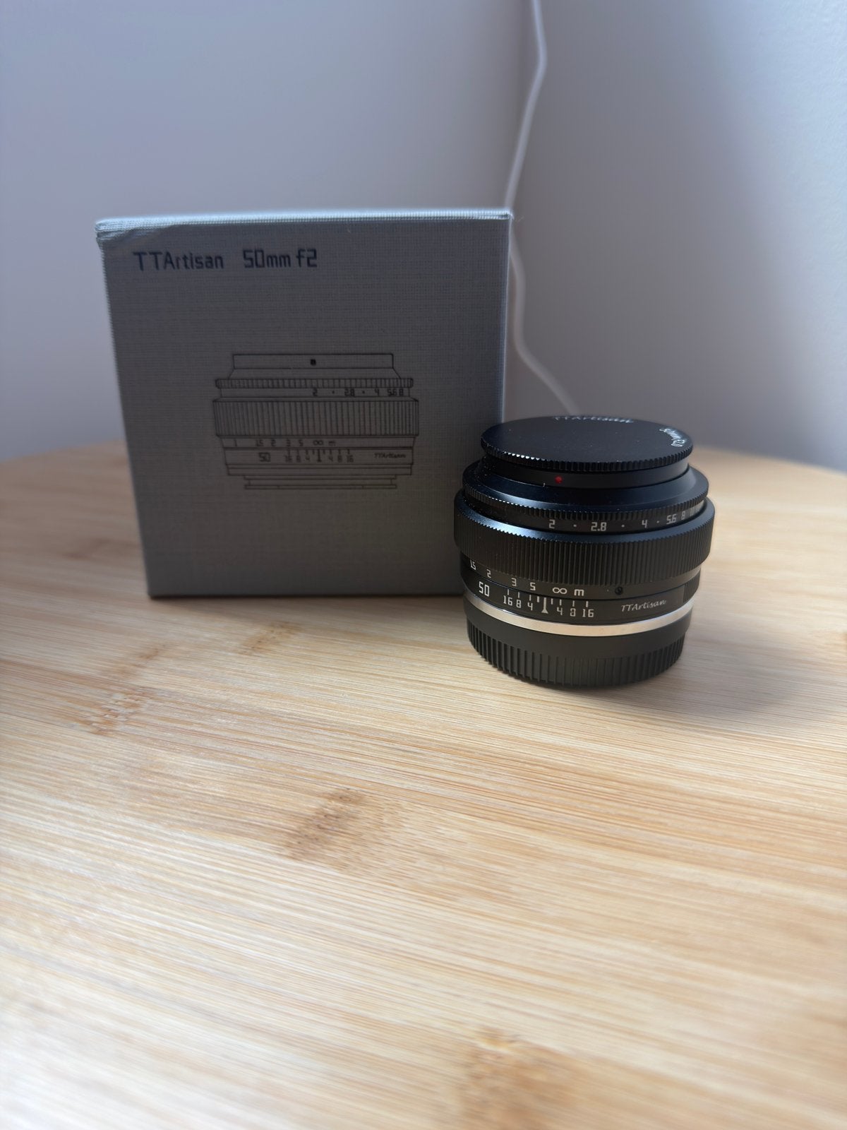 TT Artisan 50m F2 Fuji X mount, Ophalen of Verzenden, Zo goed als nieuw