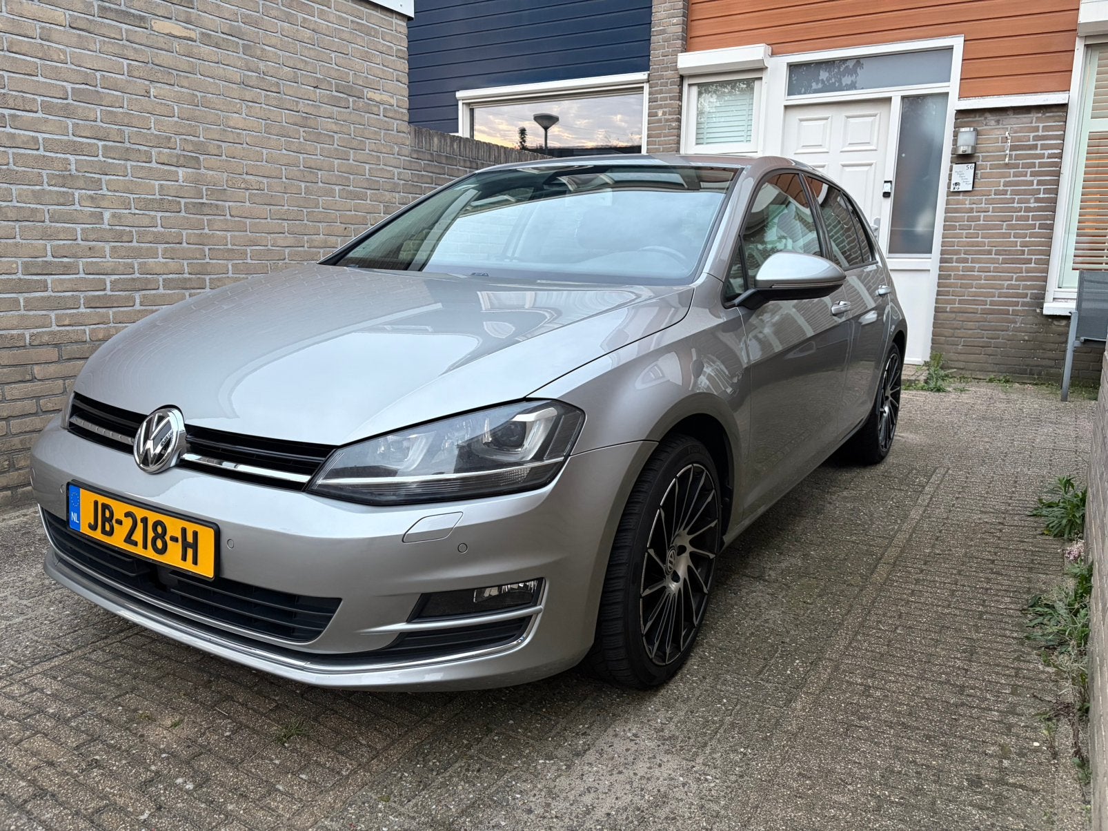 Volkswagen Golf 1.4 TSI, Highline, DSG, Xenon, 2014, Euro 5, Zwart, 4 cilinders, Leder en Stof