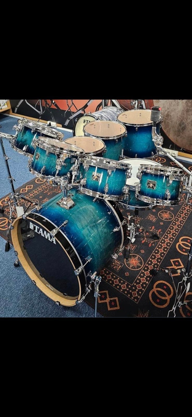 Tama Superstar Classic BAB Maple kit - 9-delig, Muziek en Instrumenten, Ophalen, Zo goed als nieuw, Tama