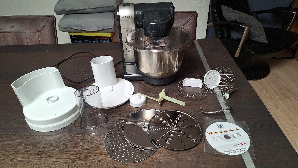 Bosch keukenmachine MUM48A1/05, Ophalen, Gebruikt, 3 snelheden of meer