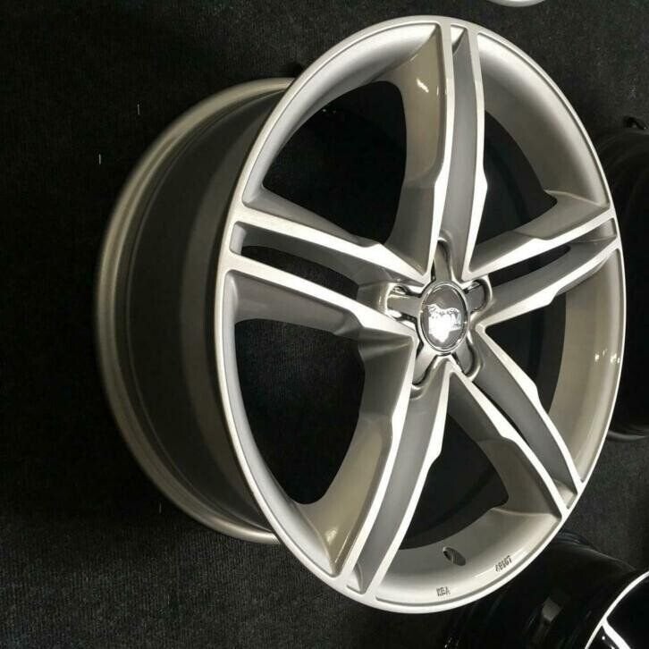 Mam zilver lichtmetaal velgen 19"inch  5x112 Audi A5, Ophalen, Gebruikt, 19 inch, Velg(en)