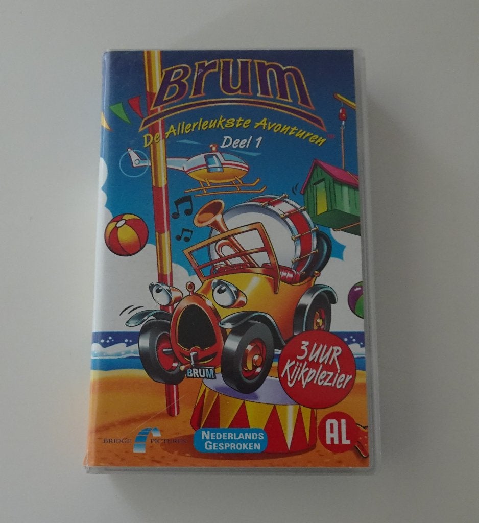 Brum : De Allerleukste Avonturen Deel 1 op VHS, Cd's en Dvd's, Alle leeftijden, Ophalen, Zo goed als nieuw