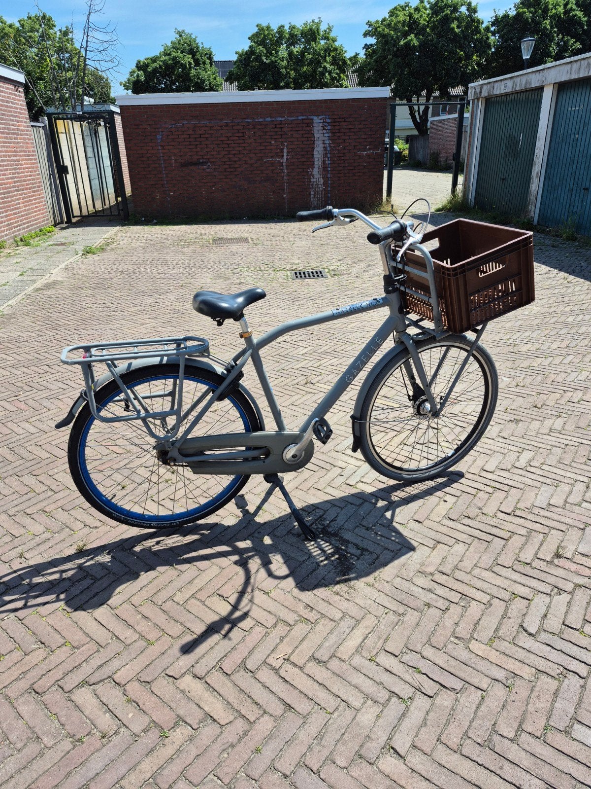 Gazelle herenfiets en transportfiets, 57 tot 61 cm, Ophalen of Verzenden, Zo goed als nieuw, Gazelle