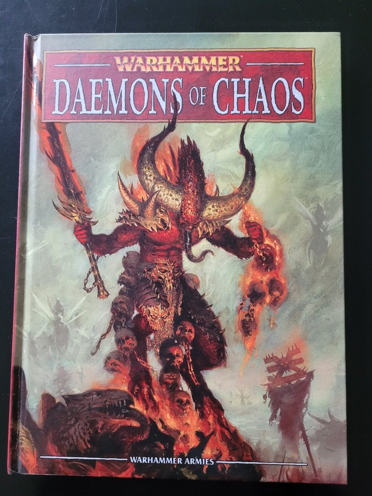 Games Workshop Warhammer Daemons of Chaos Hardcover ArmyBook, Hobby en Vrije tijd, Ophalen of Verzenden, Zo goed als nieuw, Warhammer