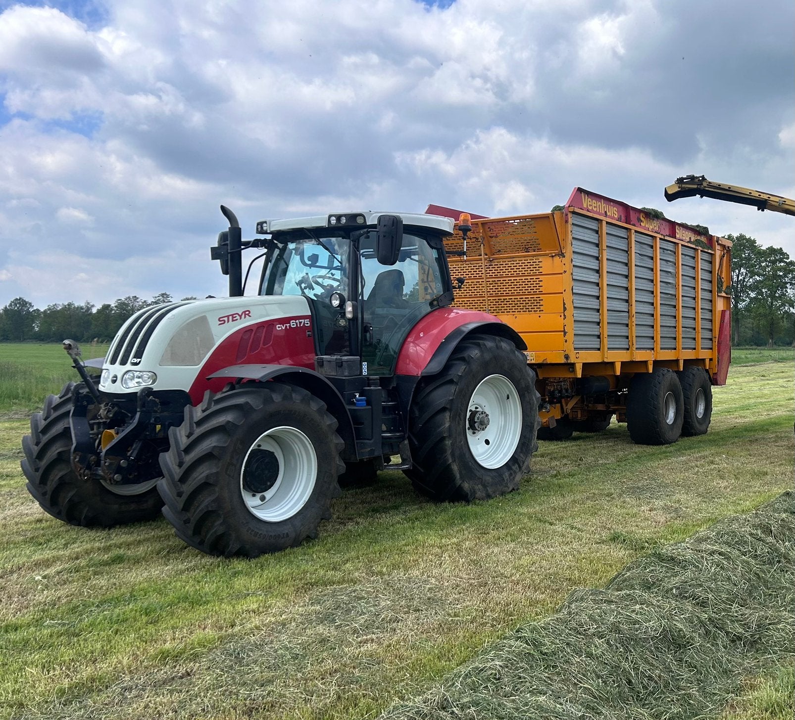 Steyr 6175 CVT frontaftakas luchtremmen case puma cvx nh t7, Zakelijke goederen, Ophalen