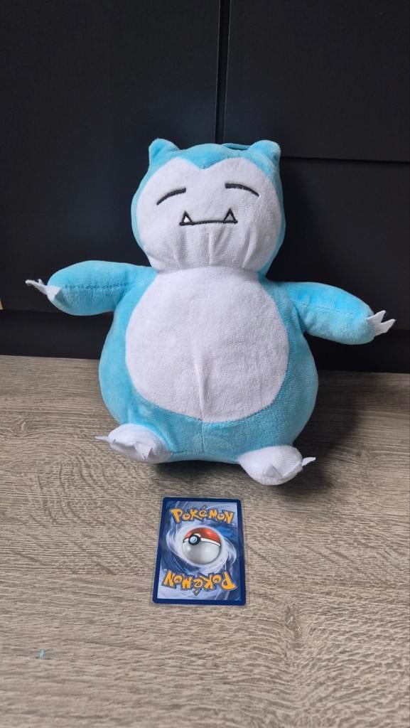 Snorlax Knuffel - Pokémon Pluche Figuur, Ophalen of Verzenden, Zo goed als nieuw, Overige typen
