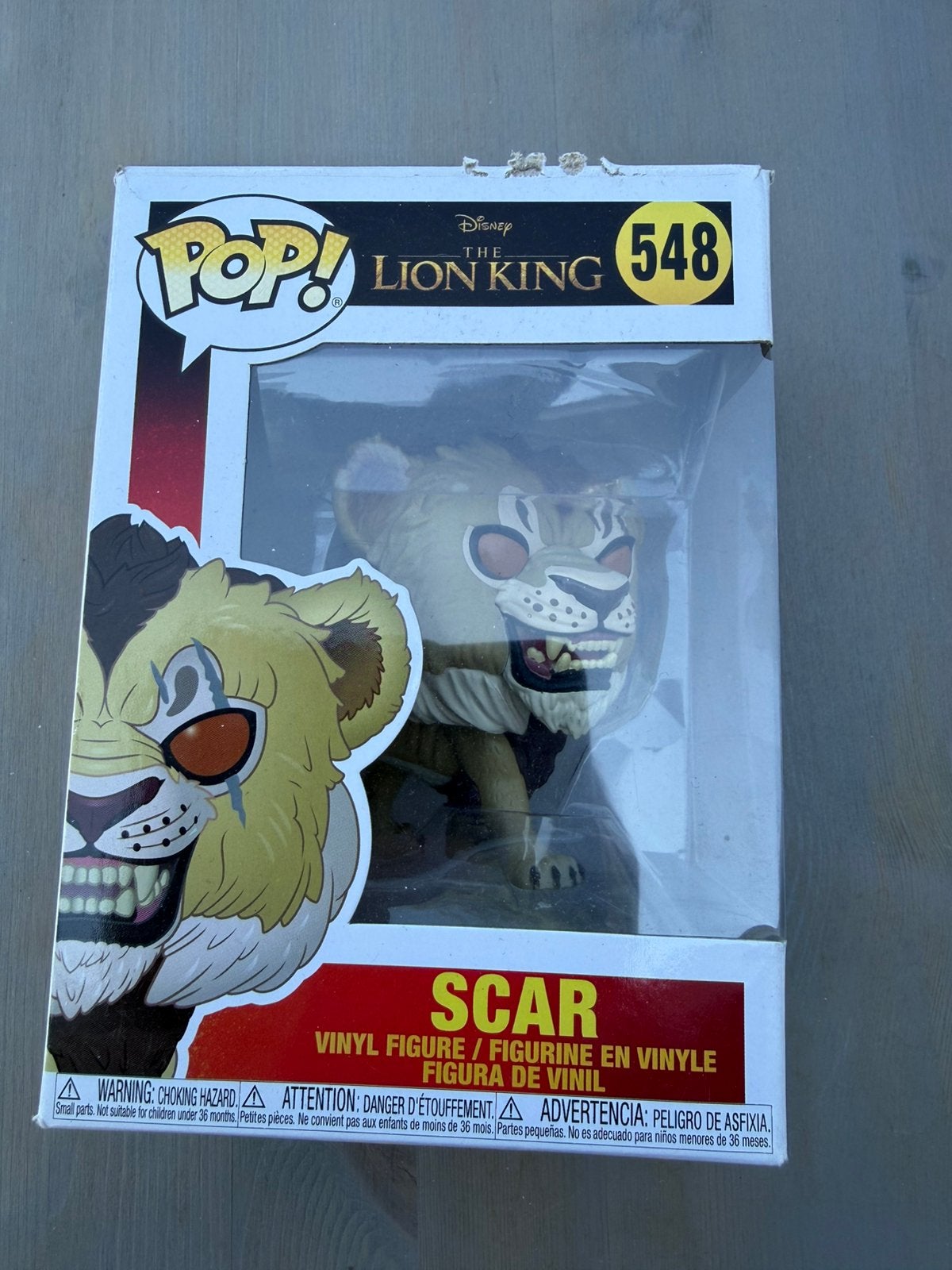 Pop lion king Scar 548, Verzamelen, Poppetjes en Figuurtjes, Ophalen of Verzenden, Zo goed als nieuw