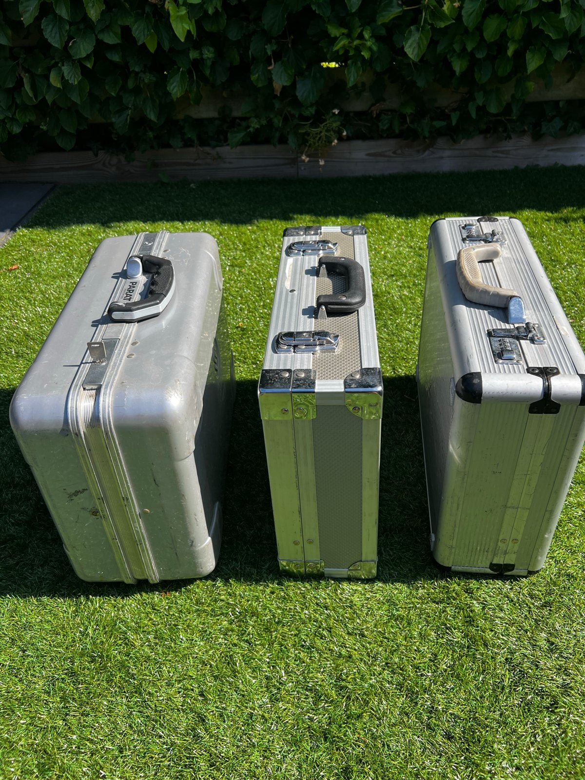 Set van 3 Gereedschapskoffers: 1x Parat, 2x Onbekend, Ophalen, Gebruikt
