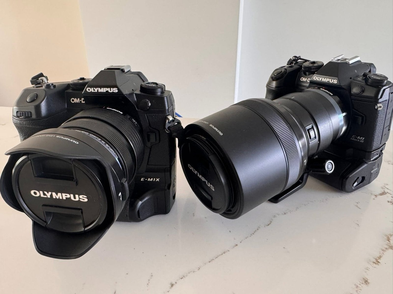 Olympus OM-D E-M1 III & E-M1X met 2 Pro lenzen, Audio, Tv en Foto, Fotocamera's Digitaal, Spiegelreflex, Ophalen of Verzenden