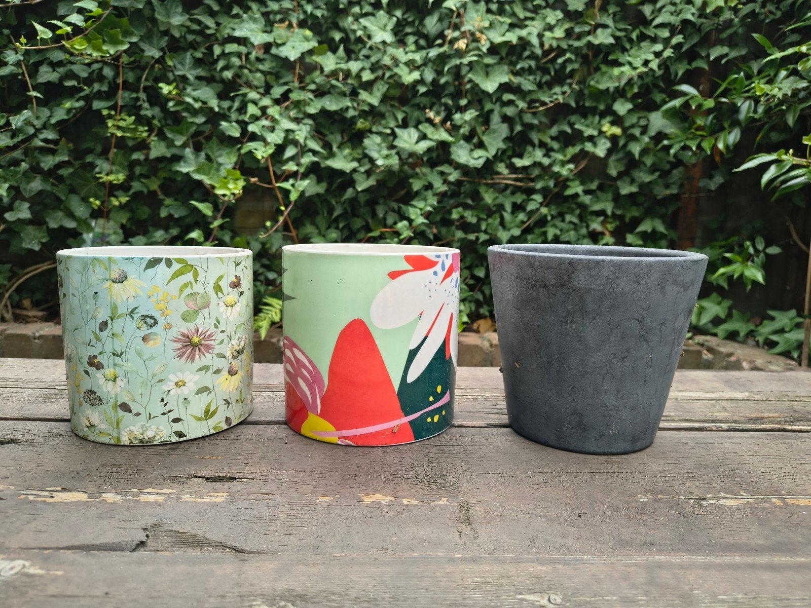 Bloempotten gratis, Ophalen, Steen, Gebruikt, Minder dan 30 cm