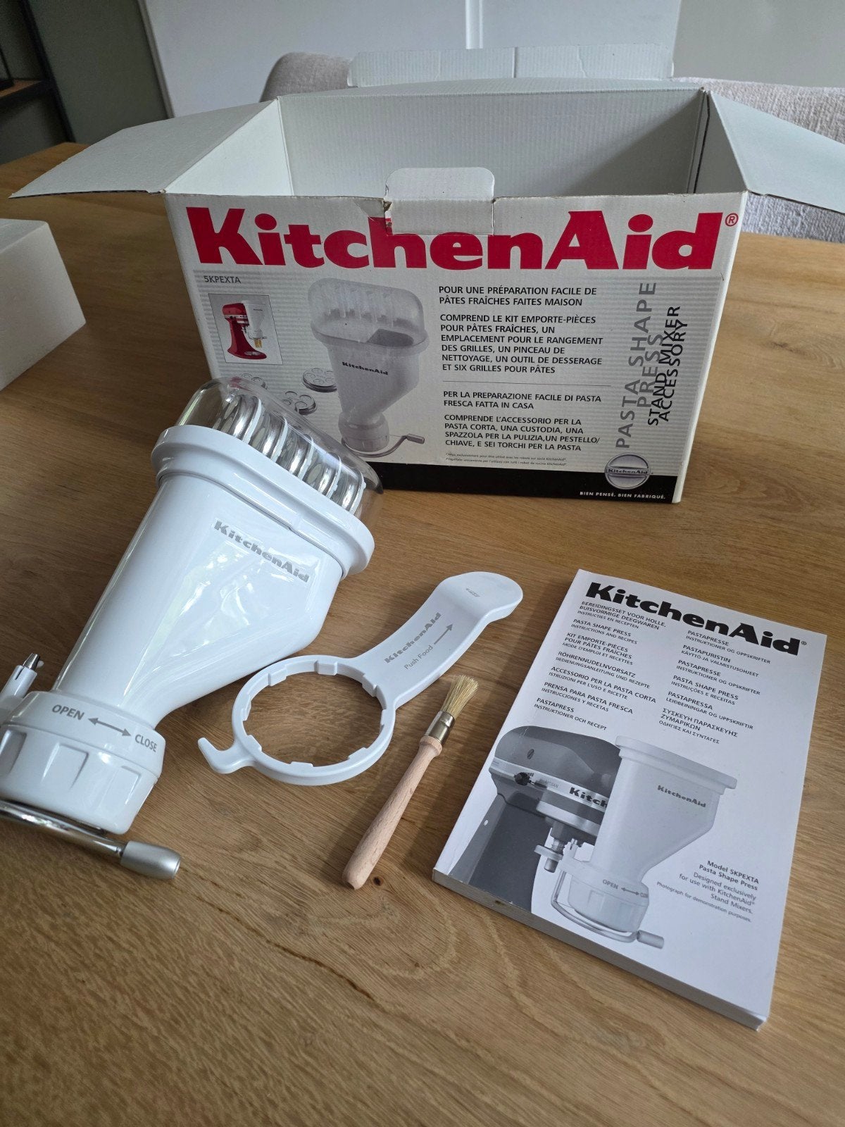 KitchenAid pastamaker / pastapers, Ophalen of Verzenden, Zo goed als nieuw