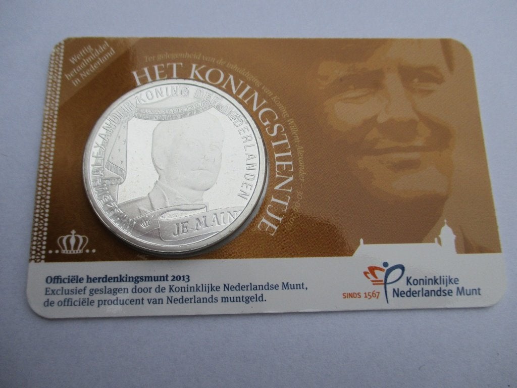 Coincard het Koningstientje 2013, Postzegels en Munten, Ophalen of Verzenden, Koningin Beatrix, Euro's, Setje