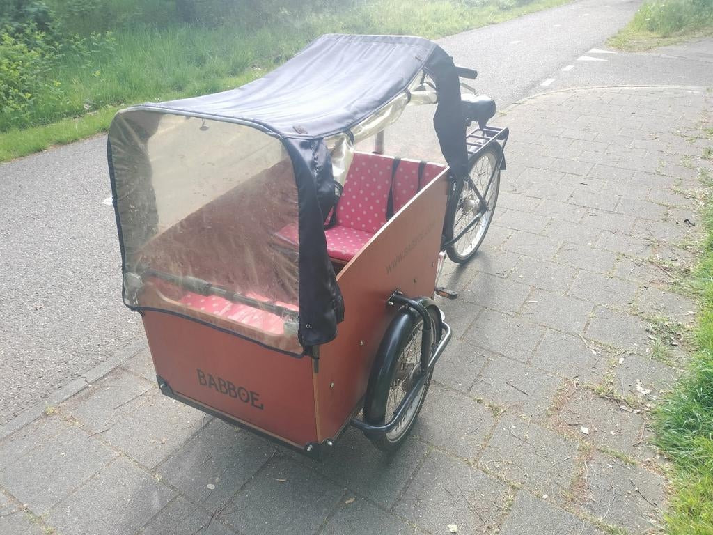 Goede Bakfiets te koop, Ophalen of Verzenden, Gebruikt, 4 kinderen of meer