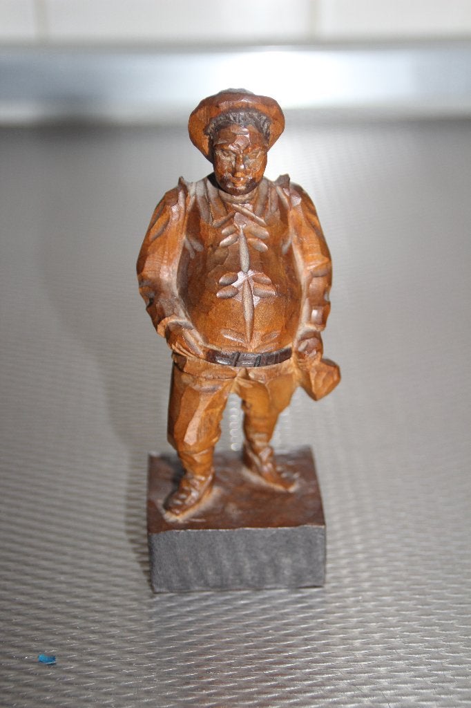 ouro artesania houtsnijwerk, Ophalen of Verzenden, Hout, Beeld, Minder dan 20 cm