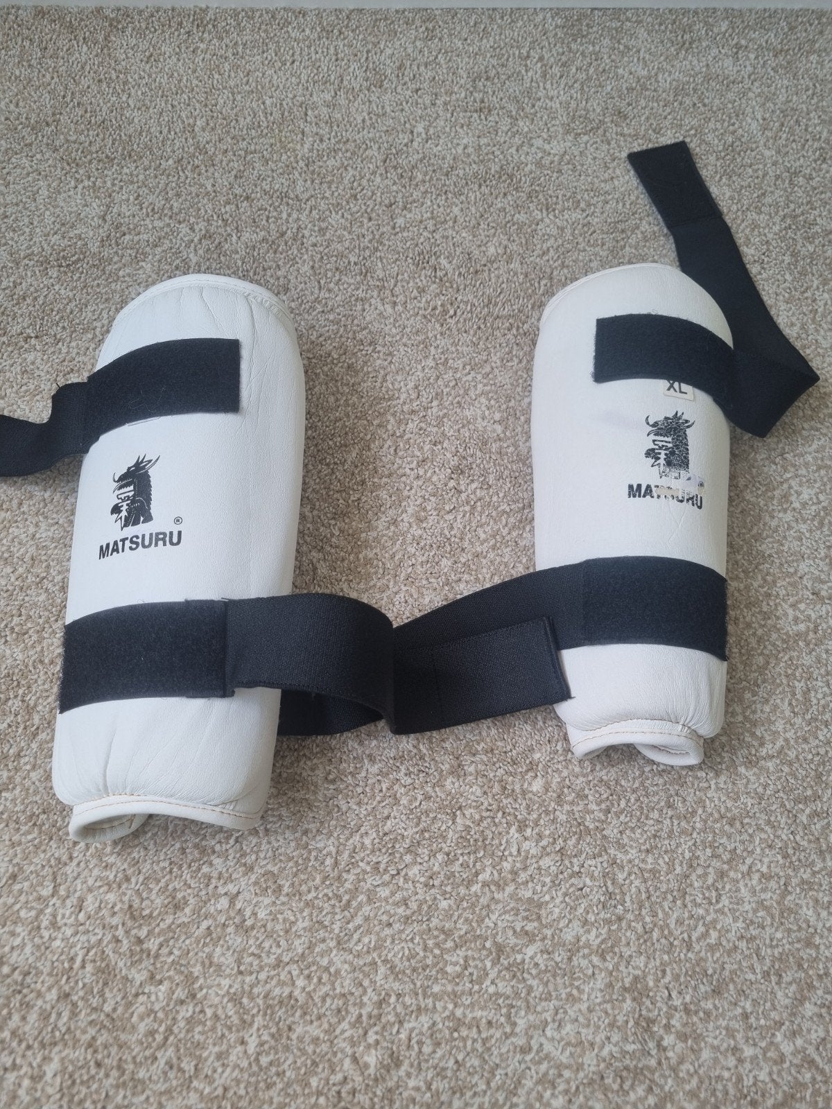 Taekewondo scheenbeschermers, Taekwondo, Maat XL, Vechtsportbescherming, Ophalen of Verzenden