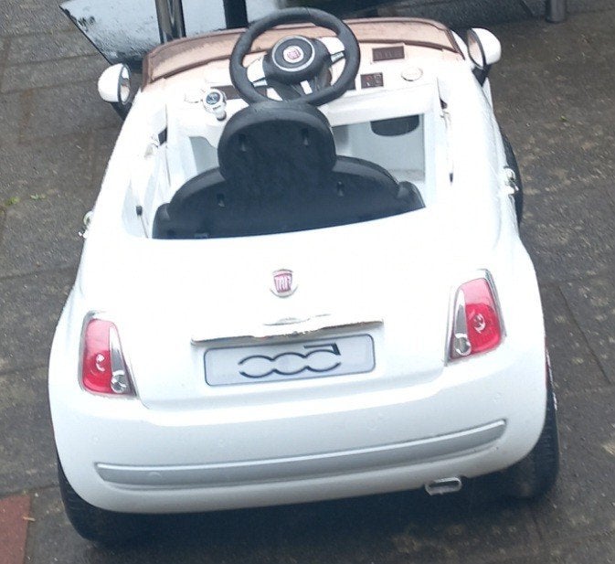 auto voor kinderen, Ophalen